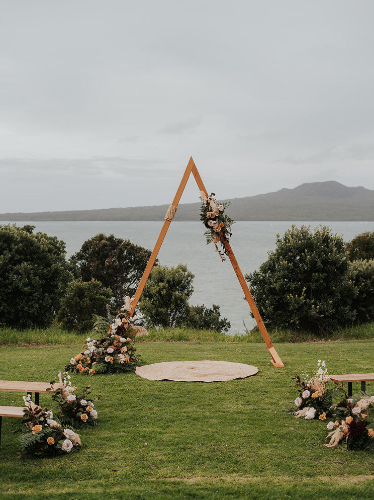 Flower Clouds Wedding Arch - Los Angeles Florist - Pink Clover