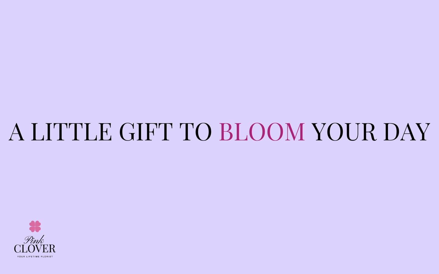 Pink Clover Gift Card