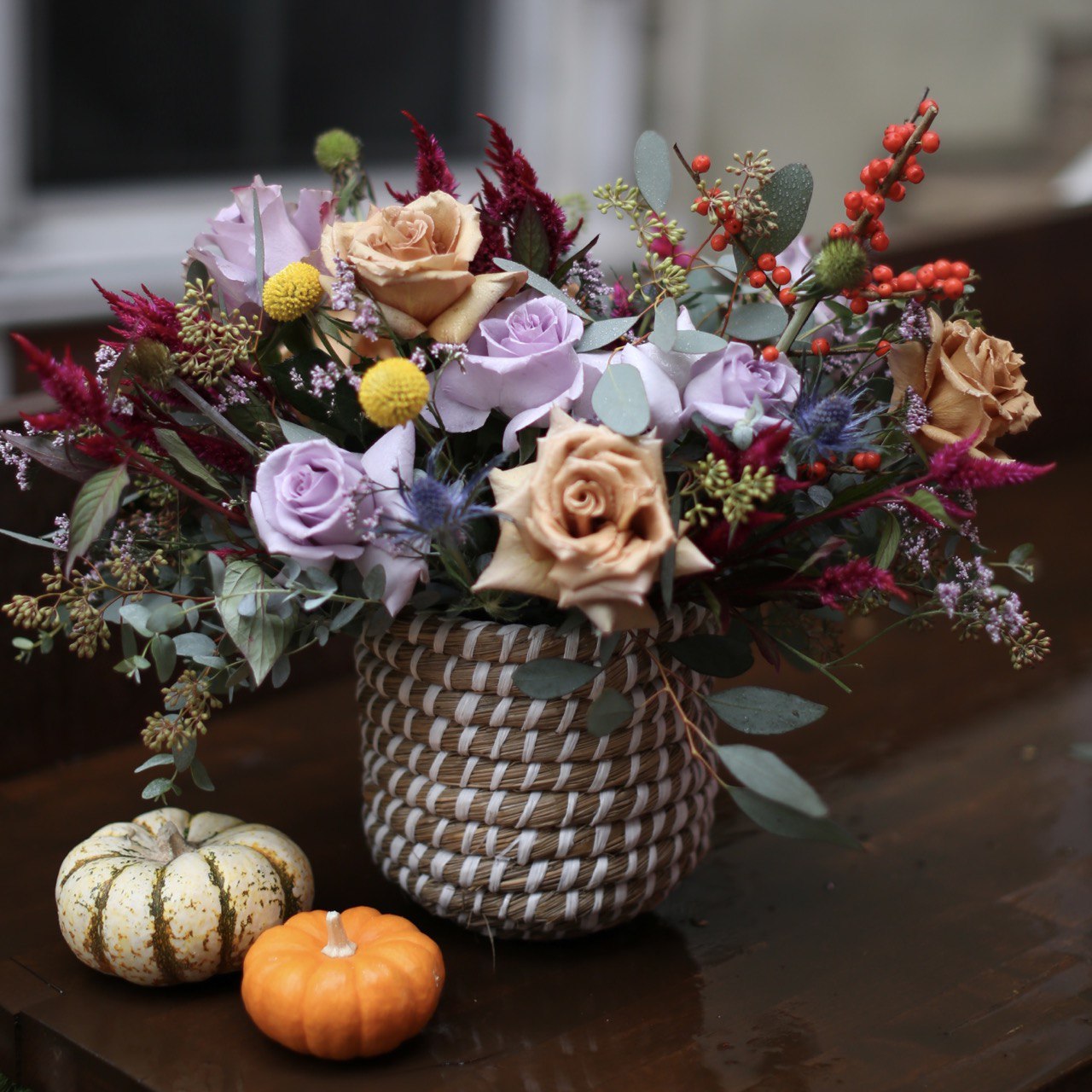 Fall Glow - Los Angeles Florist - Pink Clover