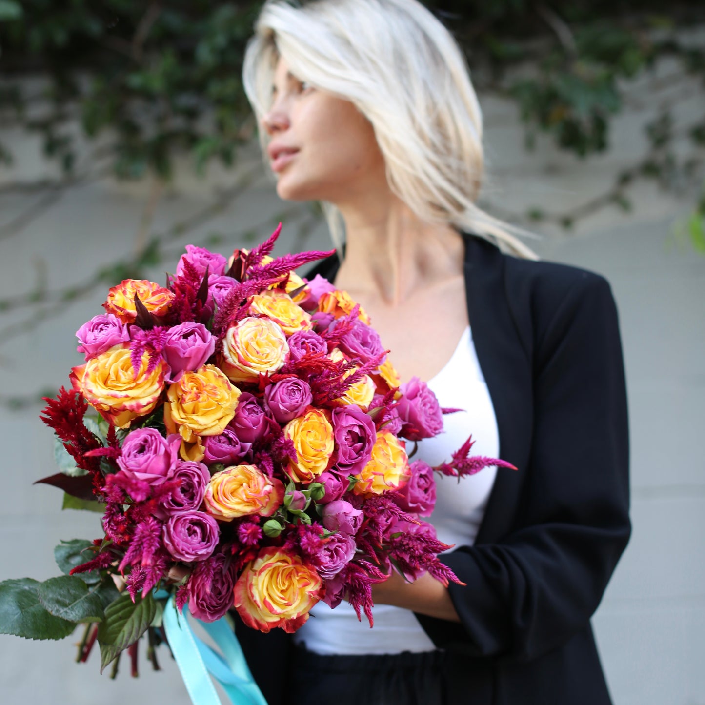 Sunset Bliss - Los Angeles Florist - Pink Clover