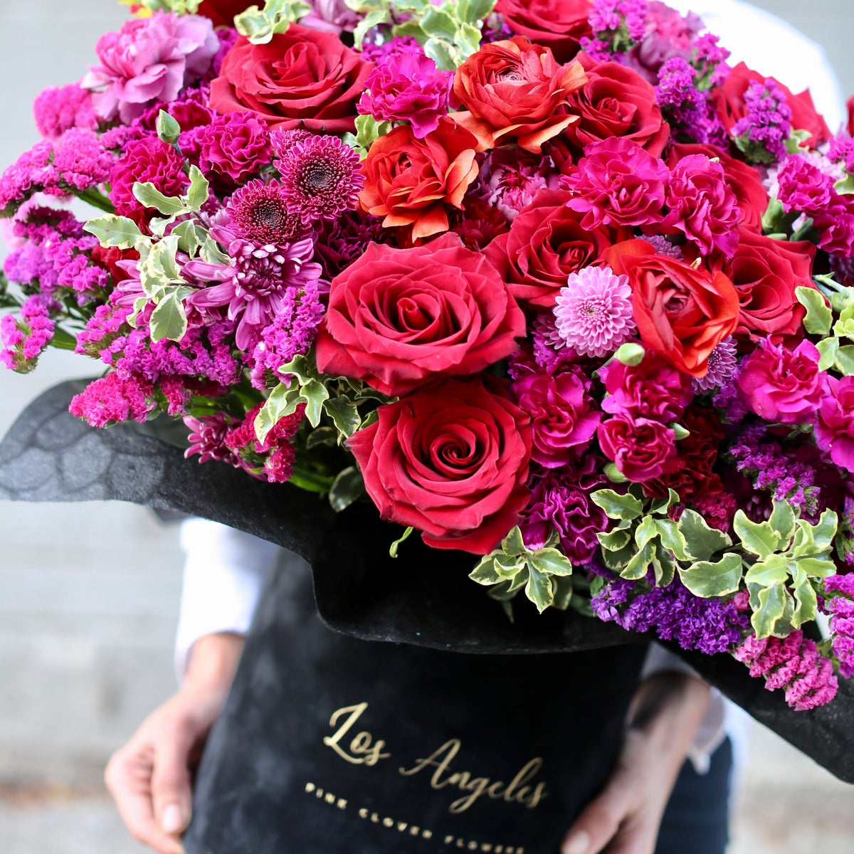 Heart box (red roses in a heart-shaped box) – Los Angeles Florist - Pink  Clover