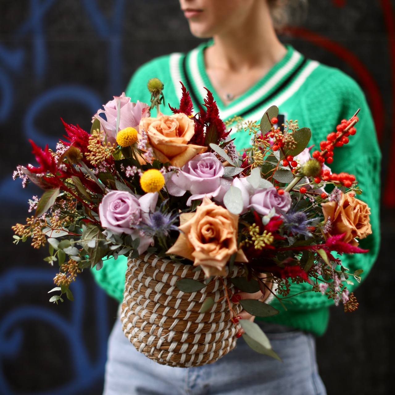 Fall Glow - Los Angeles Florist - Pink Clover