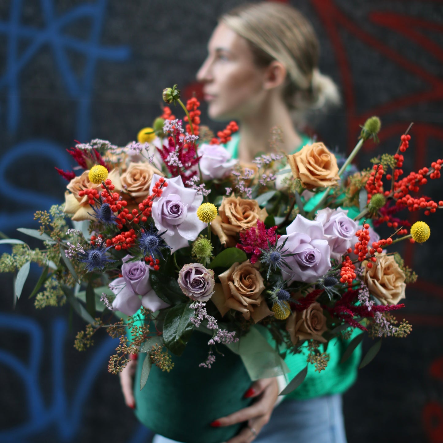 Fall Glow - Los Angeles Florist - Pink Clover