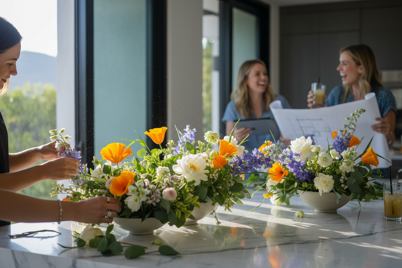 How Floral Workshops Improve Focus and Reduce Workplace Stress