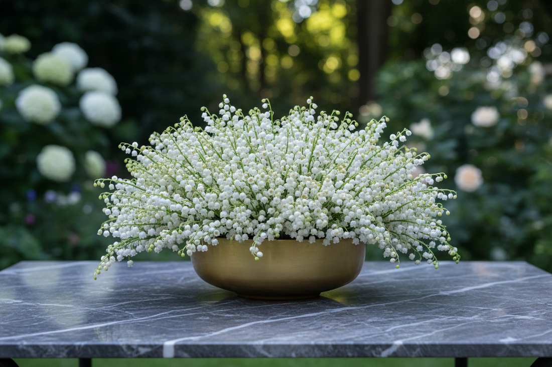 May Birth Flower: Lily of the Valley & Hawthorn