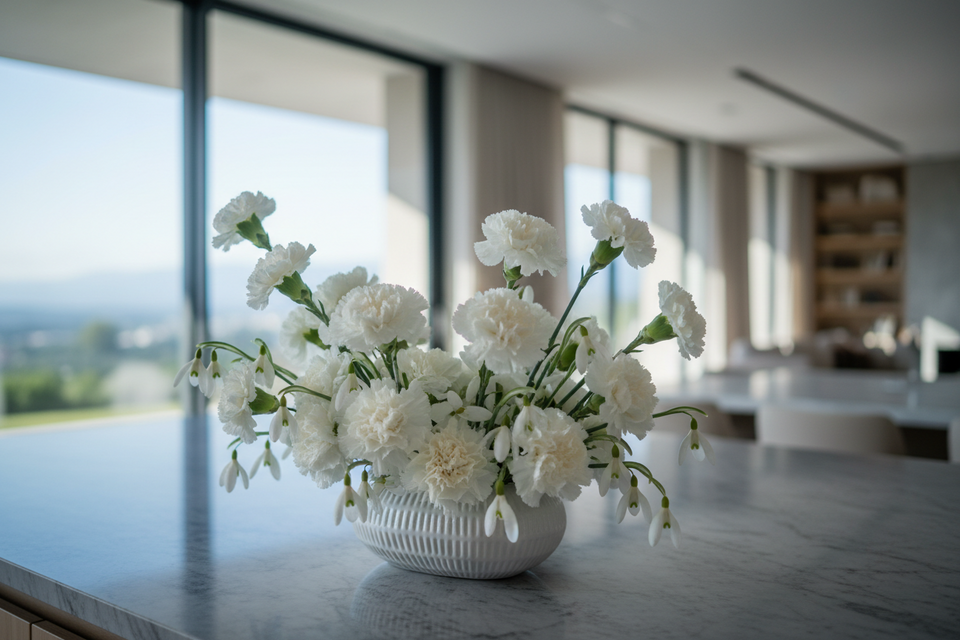 January Birth Flowers: Carnation and Snowdrop Symbolism