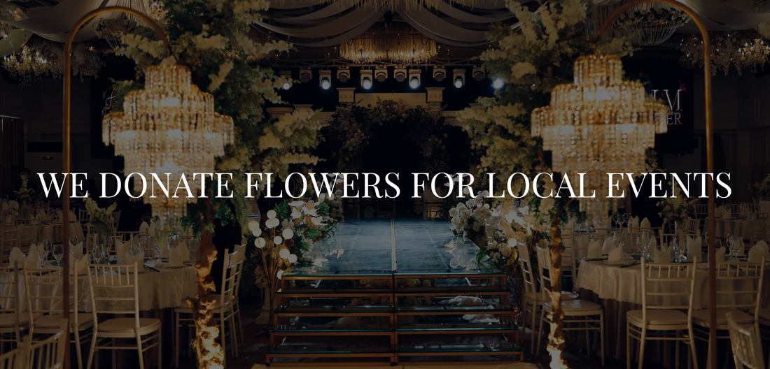 DONATING FLOWERS FOR EVENTS IN LOS ANGELES