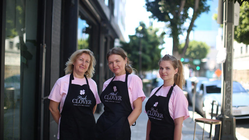 Welcome to Pink Clover flowers - Los Angeles Florist - Pink Clover