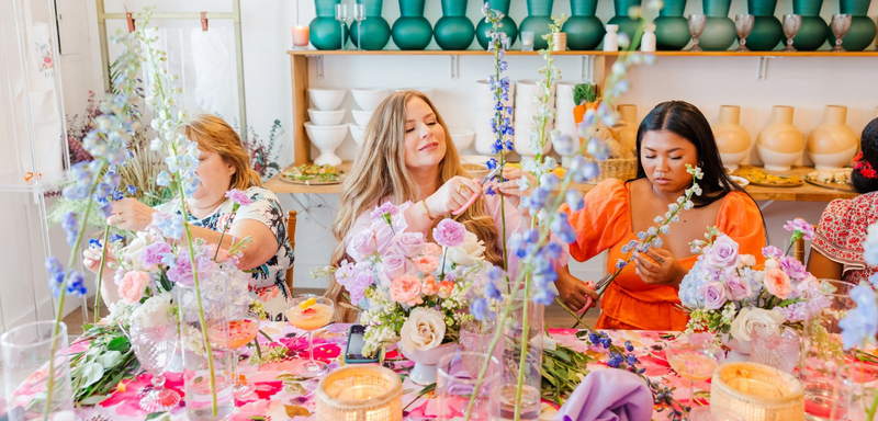 Private Flower Workshops & Masterclasses in Los Angeles