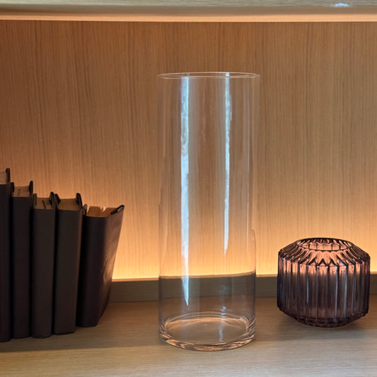 Tall Glass Vase