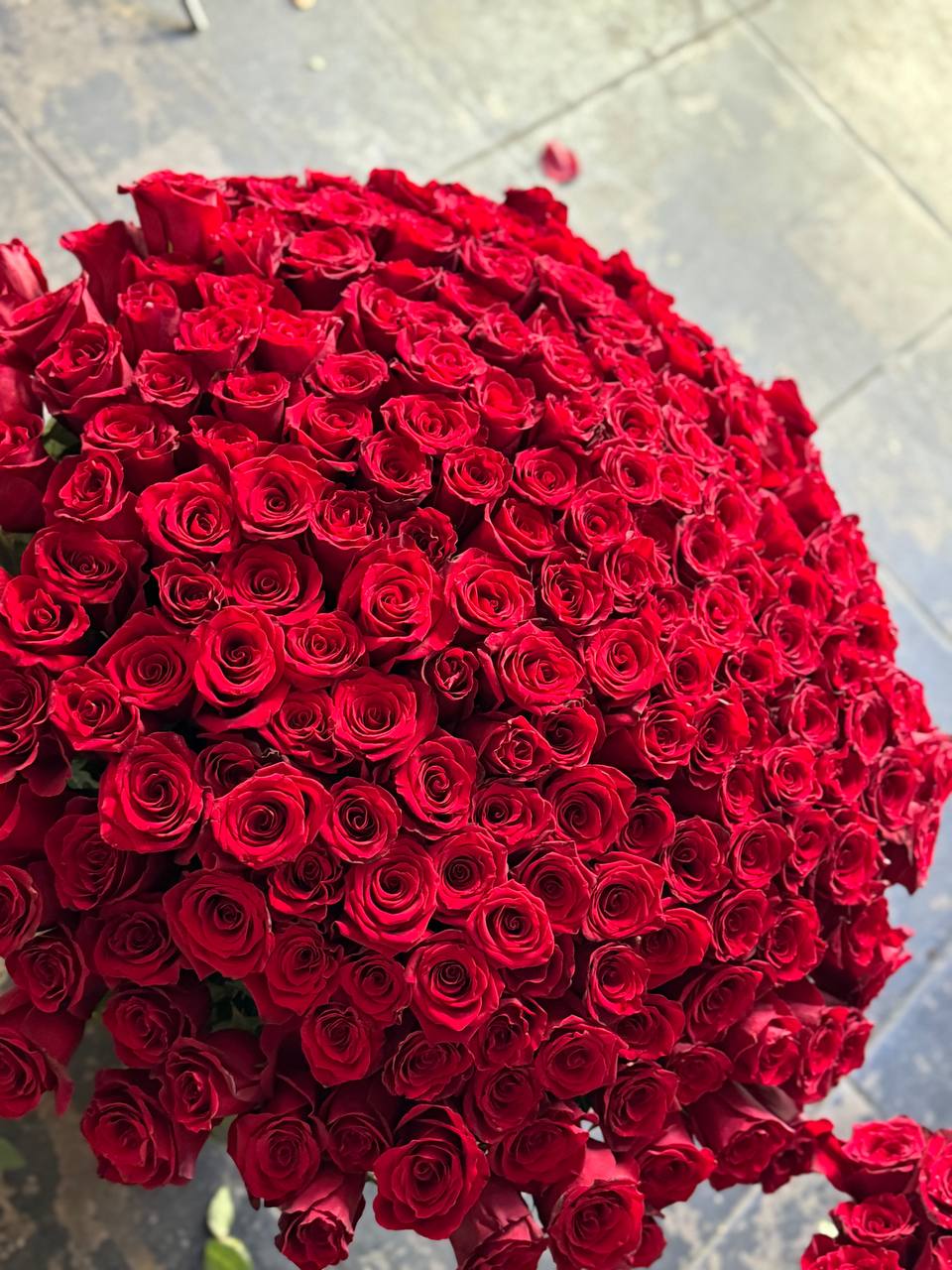 
                  
                    200 red roses with ceramic vase
                  
                