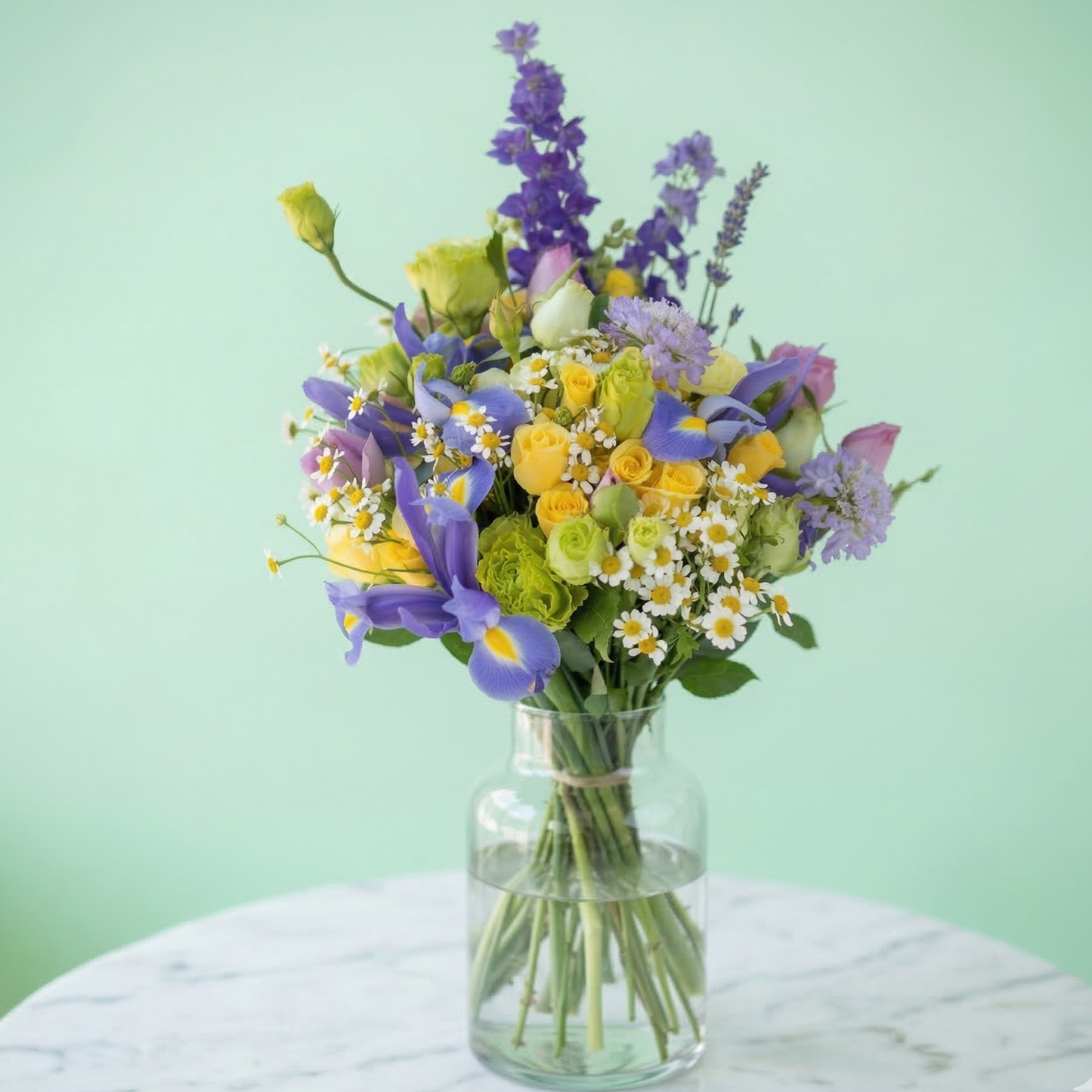 Elsie - premium yellow bouquet same-day delivery Los Angeles