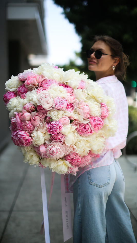 100 peonies