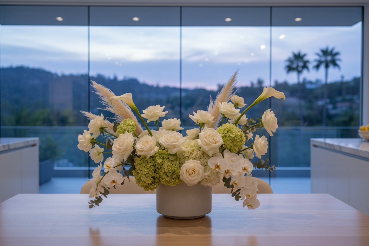 a-cinematic-realistic-close-up-photo-of-a-modern-oversized-flower-arrangement-centered-on-a-kitchen-table-table-blurred-modern-beverly-hills-villa-background-tall-glass-windows-soft-c.png