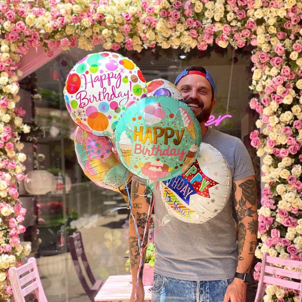Balloons - Los Angeles Florist - Pink Clover
