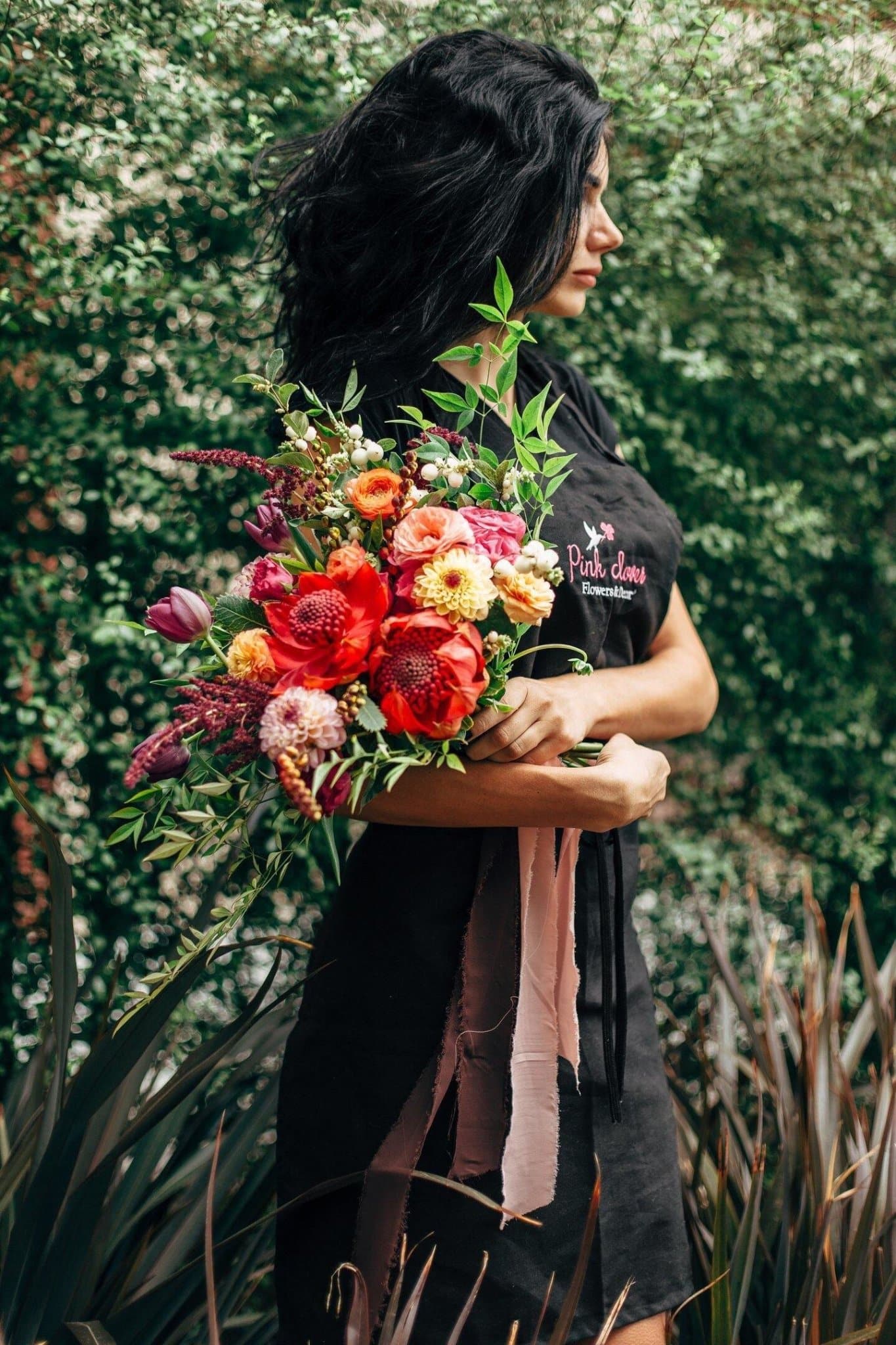 Desire(Bride bouquet ) - Los Angeles Florist - Pink Clover