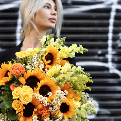 Sunflowers bouquet