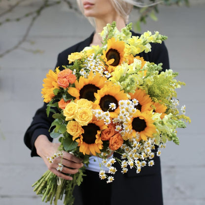 Spring bouquet - Los Angeles Florist - Pink Clover